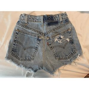 High waist vintage denim